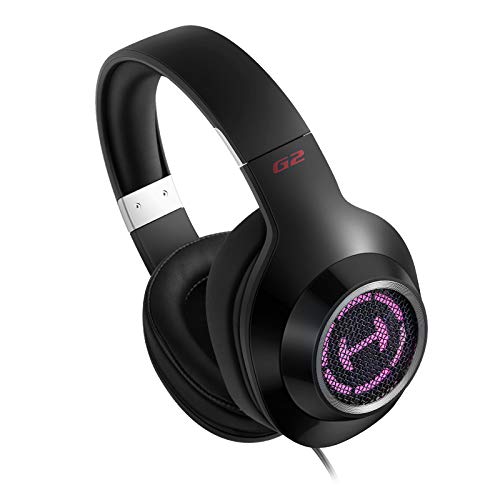 Edifier G2 II Casque Arceau Noir, Rouge