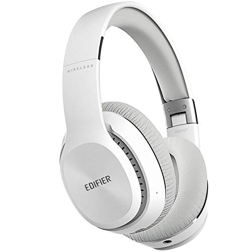 Edifier W820BT Supra-aurales Stirnband weiß – Kopfhörer (supra-aural, Stirnband, verkabelt und kabellos, 20–20.000 Hz, 32 Ohm, weiß)
