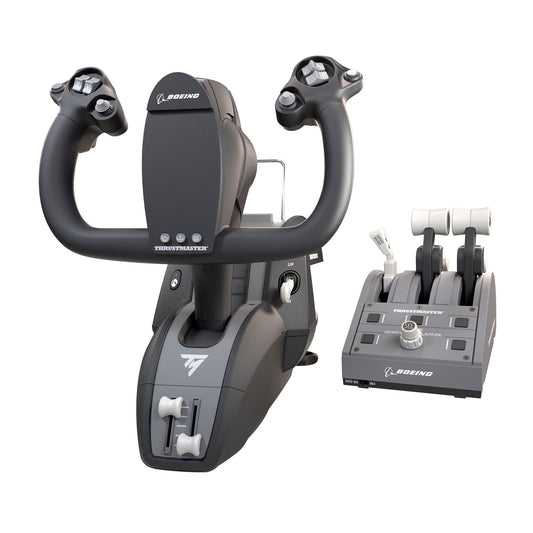 Thrustmaster TCA Yoke Pack Boeing Edition – Flugsteuerungssystem – Mit Ruder und Quadrant – Für PC und Xbox Series X|S