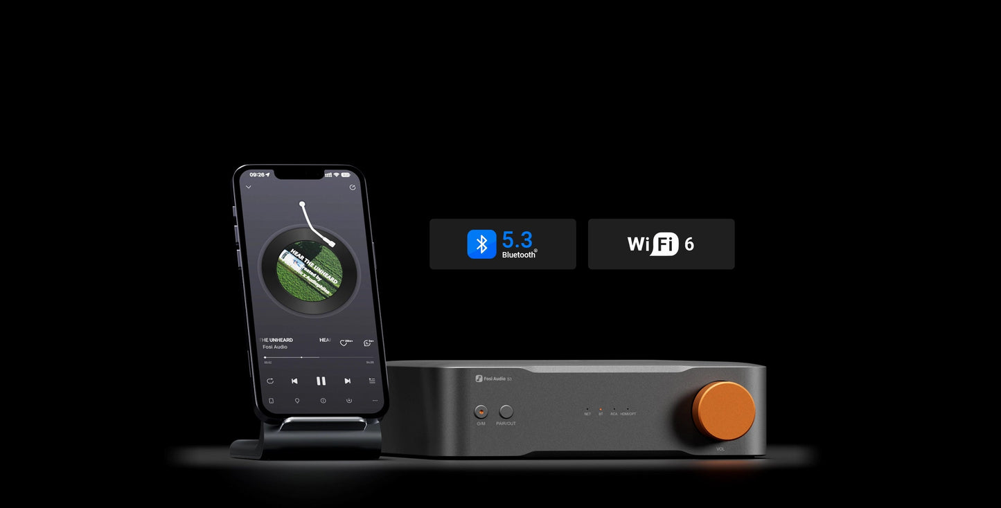 Fosi Audio S3 – Balanced HiFi Streamer mit DAC und Vorverstärker