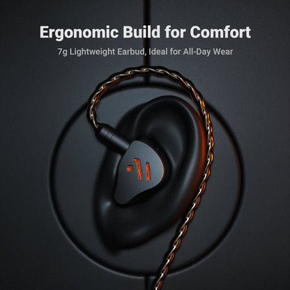 Fosi Audio IM4 – Écouteurs intra-auriculaires open-back