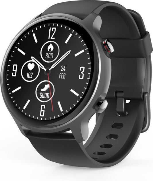 Hama Smartwatch "Fit Watch 6910" - gezondheidstracking, waterdicht, notificaties - 44 mm