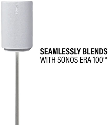 Sanus Verstelbare Speakerstandaard WSSE1A1-W2 voor Sonos Era 100 – Wit