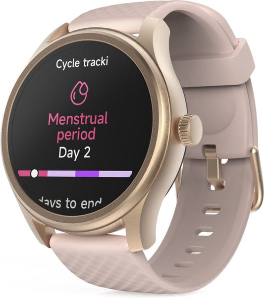 Hama Smartwatch 5010 – 46mm Pink Smartwatch, Waterproof with Sleep Monitoring