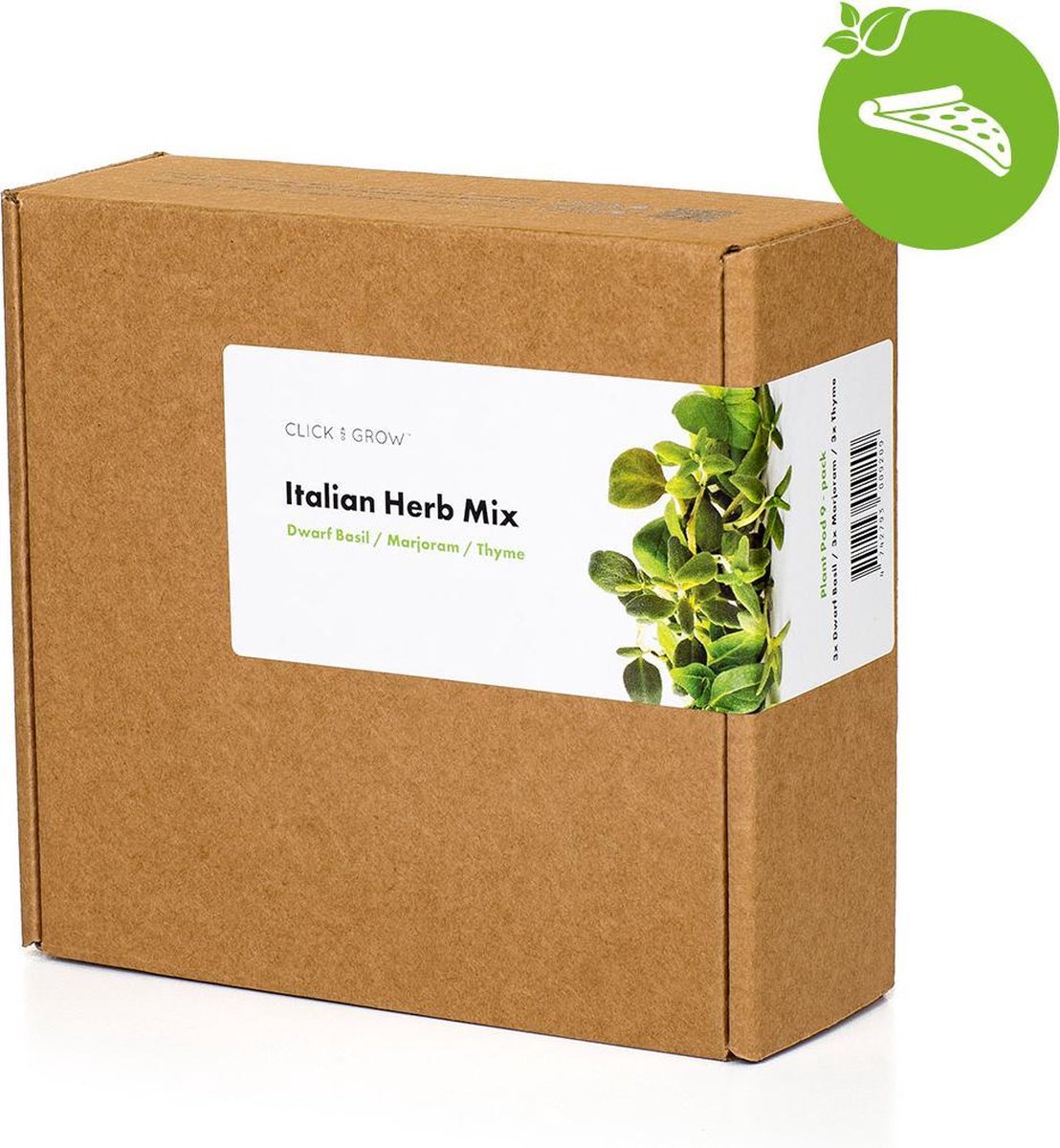Click & Grow Navulling Italiaanse Kruidenmix – 9 Capsules (3x3) – Slimme Moestuin