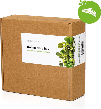 Click & Grow Navulling Italiaanse Kruidenmix – 9 Capsules (3x3) – Slimme Moestuin