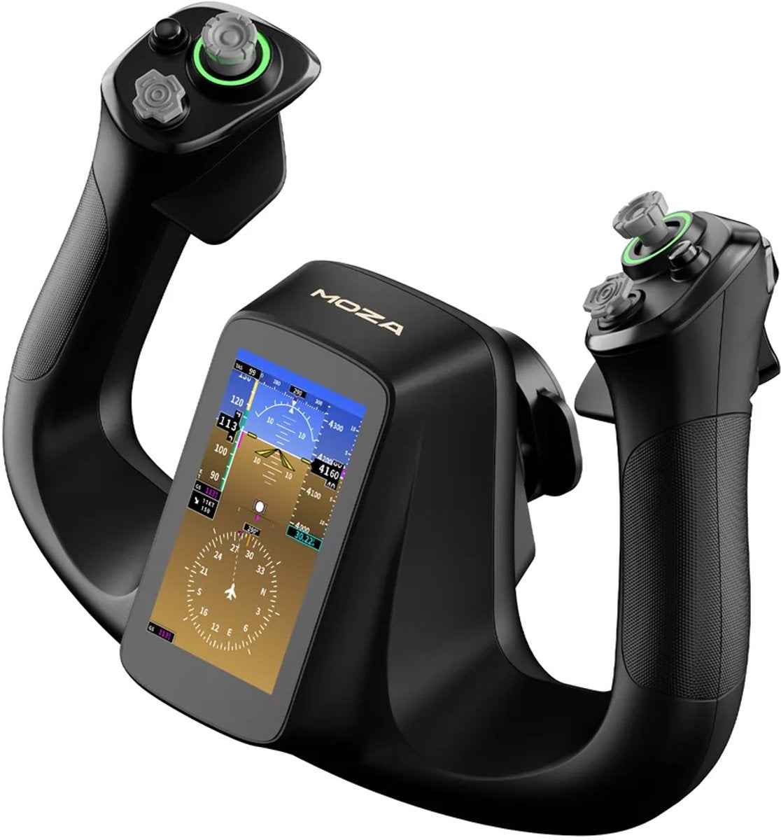 MOZA MFY Pro Yoke + AY90 – Simulateur de vol Force Feedback 4,2 Nm – PC