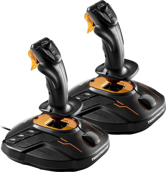 Thrustmaster T.16000M FCS Space Sim Duo - Flight Control System - Dual Ambidextrous Joysticks - for PC