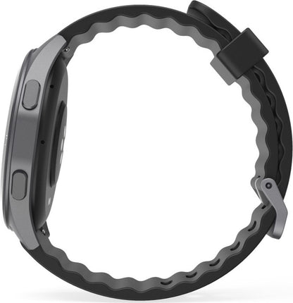 Hama Montre Connectée 7010 – Anthracite – Téléphone, Bluetooth, GPS, Santé, AMOLED, 110+ Modes Sport – 36 mm