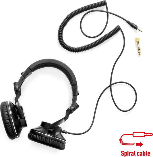 Hercules DJ Control Inpulse 500 + Hercules HDP DJ60 DJ Headphones – Controller + DJ Headphones – Black