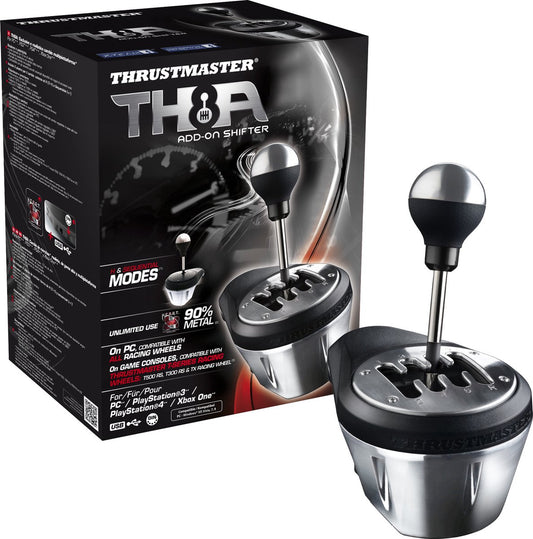 Thrustmaster T248-X Steering Wheel + 3 Pedals + TH8A Lever – Without Foot – Xbox/PC