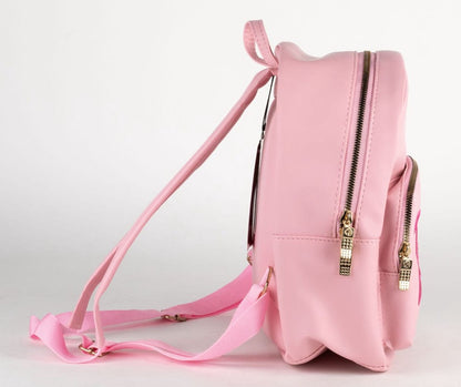 Barbie - Small Backpack - 27 cm x 21 cm - Double Zipper - 3 Compartments