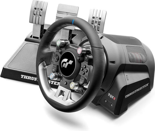 Thrustmaster T-GT II Racing Wheel + 3 Pedals + Playseat Trophy – Without Stand, With Seat