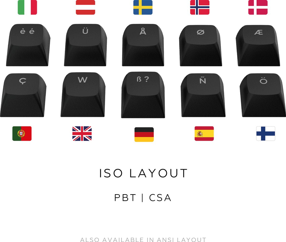 Dark Project – ALU Terra Nova – Kabellose mechanische Gaming-Tastatur ISO (DE) – Schwarz