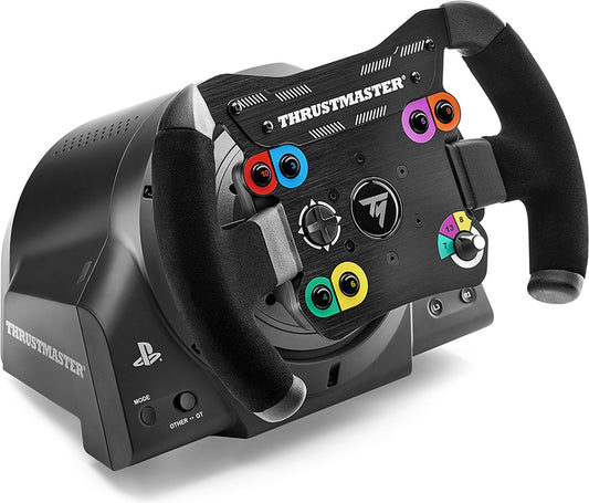 Thrustmaster T-GT II Steering Wheel + 3 Pedals + Open Wheel Add-On Steering Wheel – Without Stand – PS5/PS4/PC