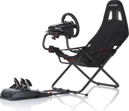 Playseat® Challenge Racestoel – Opvouwbare Racesimulator – Lichtgewicht en Comfortabel – Zwart