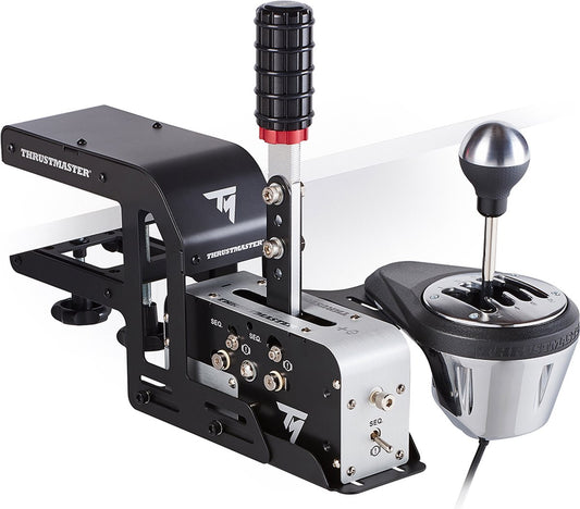 Thrustmaster TH8A + TSS Handbrake – Gear lever and handbrake – With clamp – PC, PS4, PS5 &amp; Xbox