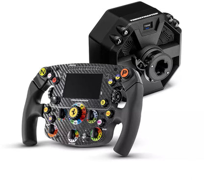 Thrustmaster Sim Racing Bundle PlayStation & PC – Base Direct Drive T598 + Volant Ferrari SF1000 + Raceline Pedals III – PS5/PS4/PC