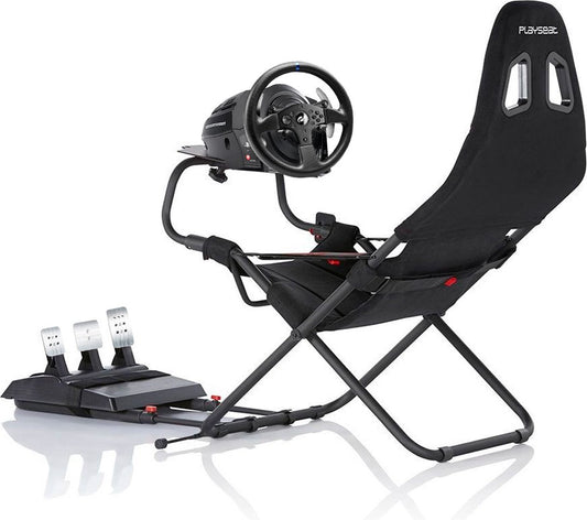 Thrustmaster T300 RS GT + Playseat Challenge ActiFit – Force Feedback Steering Wheel + Simulation Seat – PC/PS4/PS5