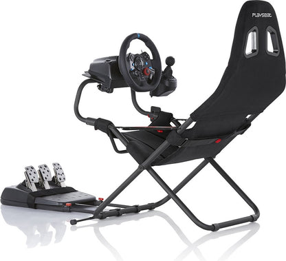 Playseat® Challenge Racestoel – Opvouwbare Racesimulator – Lichtgewicht en Comfortabel – Zwart