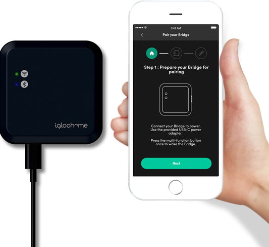 Igloohome Wi-Fi Bridge – Connectivité à distance pour dispositifs intelligents