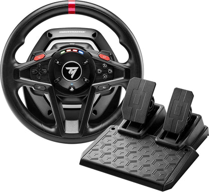 Thrustmaster T128-P + TH8S Shifter – Pack volant + pédalier + levier de vitesses – PS4/PS5/PC