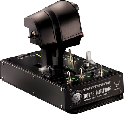 Thrustmaster Hotas Warthog - Système de contrôle de vol - Joystick et manette des gaz pour PC - métal - pour PC