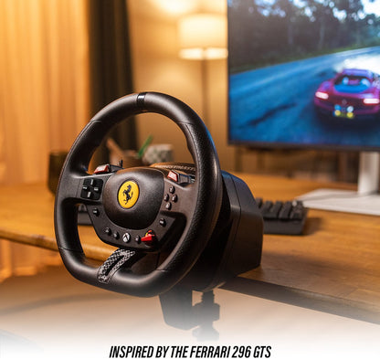 Thrustmaster T98 Ferrari 296 GTS - Racestuur met pedalen - Xbox Series & PC