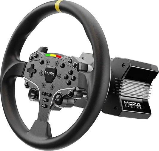 Moza Racing R3 Xbox Bundle – Direct Drive Base + 12” Round Wheel + SGP Sequential Shifter