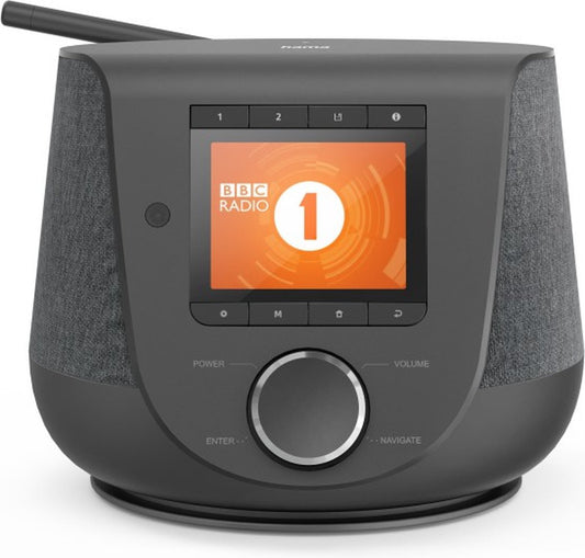 Hama Digital Radio "DIR3200SBT" FM/DAB/DAB+/Internet Radio/App/Bluetooth® - Black