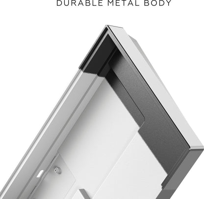 Dark Project – ALU Terra Nova – ISO Kabellose mechanische Gaming-Tastatur (DE) – Weiß