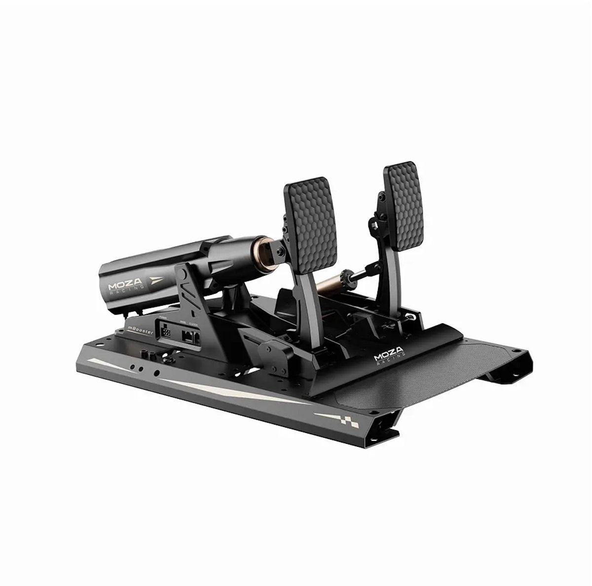 MOZA R12 V2 + FSR2 + MBooster – Direct Drive Wheelbase 12 Nm, GT Lenkrad und Pedale – PC