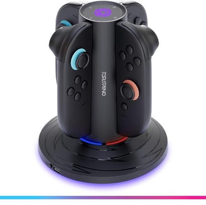 Oniverse Nintendo Switch 2 Compleet Gaming Bundel – Stuurwiel + 8-in-1 Starterpakket + Laaddock