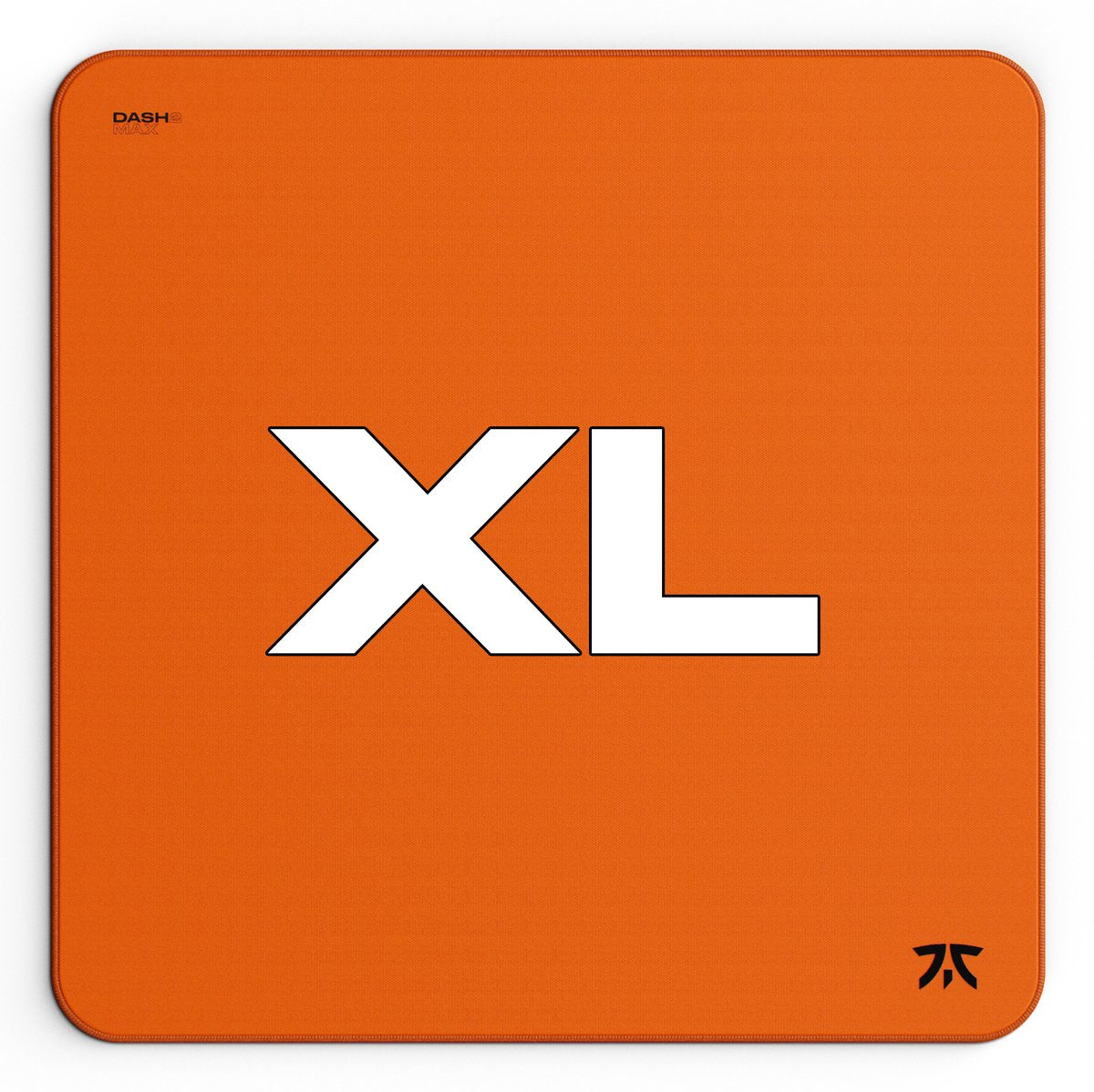 Fnatic DASH2 MAX – Gaming-muismat – Groot formaat 480×400 mm – Getextureerd oppervlak – 6 mm Poron-schuim – Oranje