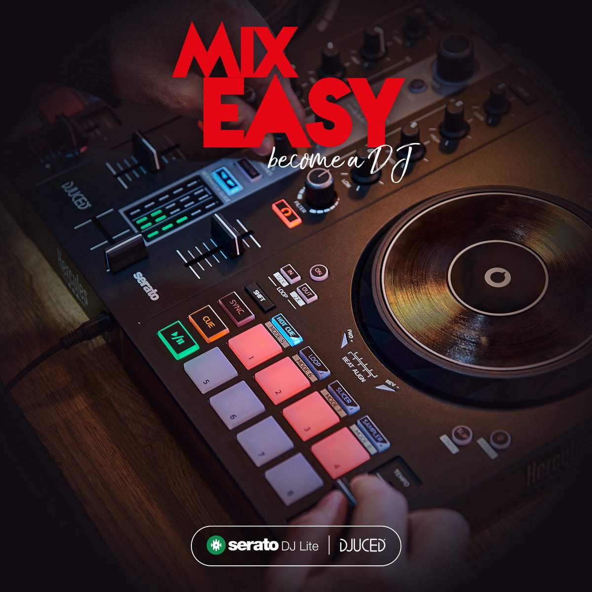 Hercules DJControl Inpulse 300 MK2 - USB DJ controller