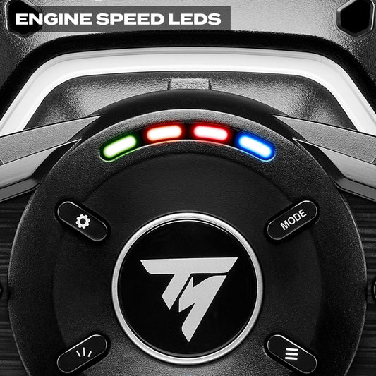Thrustmaster T128-P + TH8S Shifter – Steering wheel + pedals + gear lever pack – PS4/PS5/PC