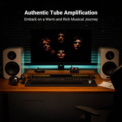 Fosi Audio P3 – Amplificateur casque & préampli à tubes Bluetooth