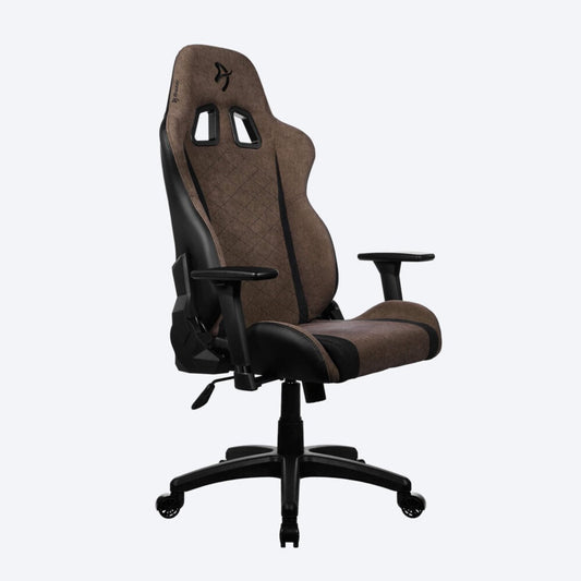 Arozzi - Avanti Soft Fabric - Ergonomic Gaming Chair - Brown