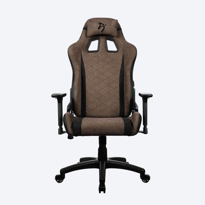 Arozzi - Avanti Soft Fabric - Chaise gaming ergonomique - Marron