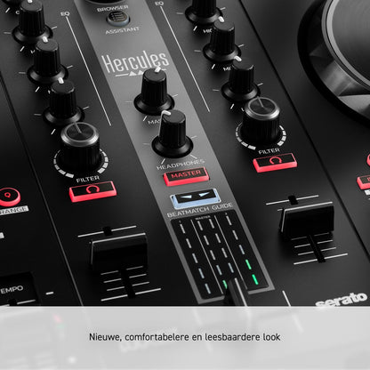 Hercules Impulse 300 MK2 + Hercules DJ45 - DJ-controller en DJ-hoofdtelefoon Bundle