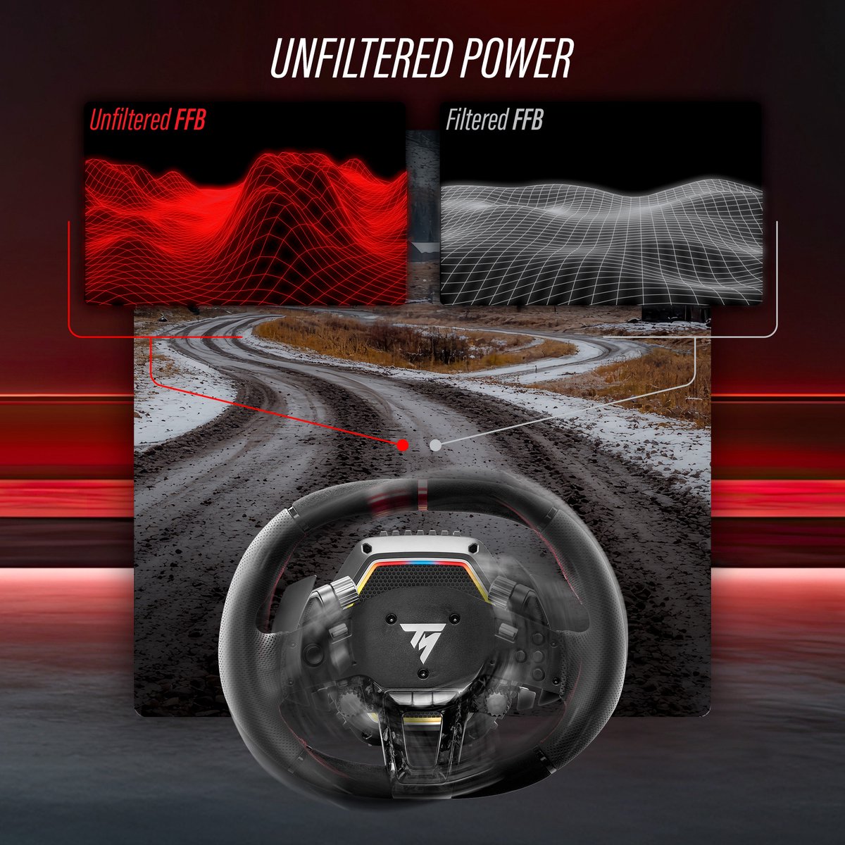 Thrustmaster T818 Servo Base Black Edition – Direct Drive Stuurwielbasis – Force Feedback – PC