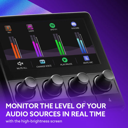 Hercules Stream 100, Contrôleur audio intuitif pour streaming live