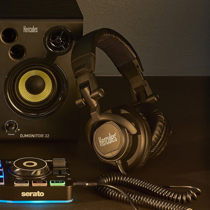 Hercules HDP DJ45 : Casque pour DJ