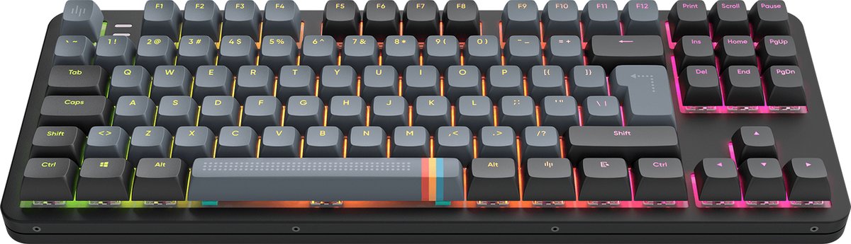 Dark Project ALU Midnight – Mechanische Gaming-Tastatur ISO (DE)