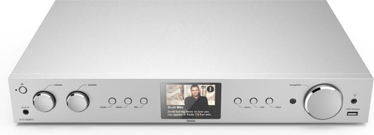Hama Hifi‑tuner DIT2105SBTX DAB+/Radio Internet/Bluetooth® RX & TX/App – Argent