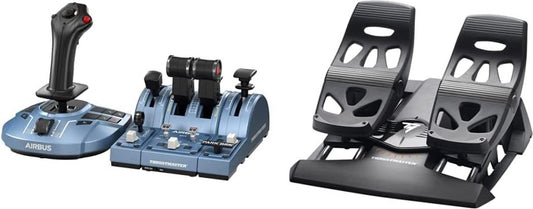 Thrustmaster TCA Captain Pack Airbus Edition + TFRP Pedals – PC