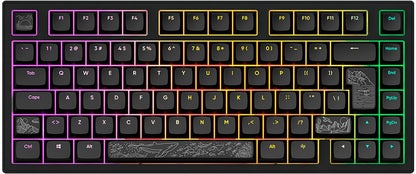 Dark Project ALU Terra Nostra – ISO (DE) Mechanische Gaming-Tastatur – Schwarz