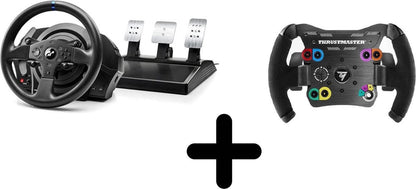 Thrustmaster T300 RS GT + TM Open Wheel – Pack Volant de Course PC/PS5/PS4/PS3