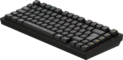 Dark Project – ALU Terra Nova – Kabellose mechanische Gaming-Tastatur ISO (DE) – Schwarz