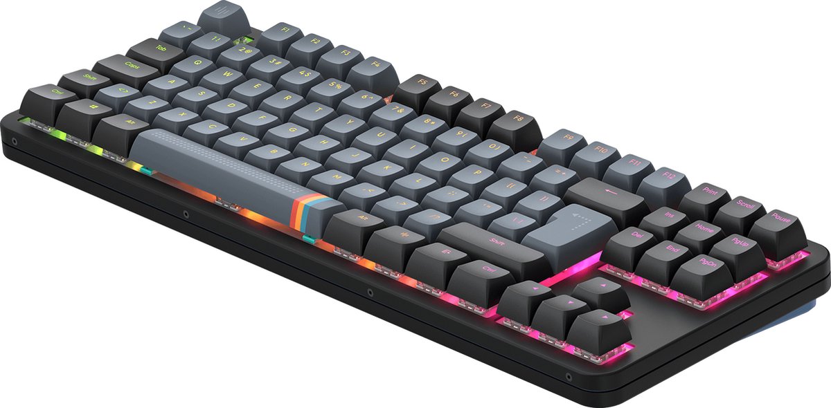 Dark Project ALU Midnight – Mechanische Gaming-Tastatur ISO (DE)